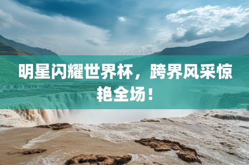 明星闪耀世界杯，跨界风采惊艳全场！