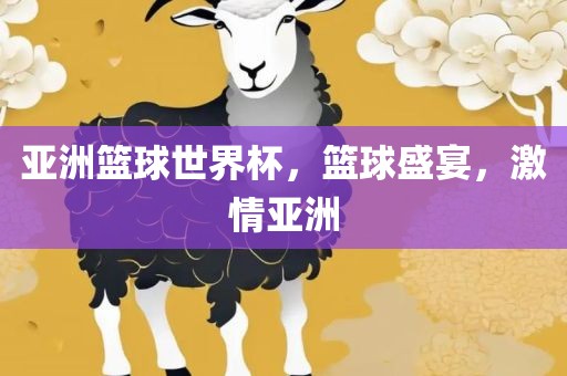 亚洲篮球世界杯，篮球盛宴，激情亚洲