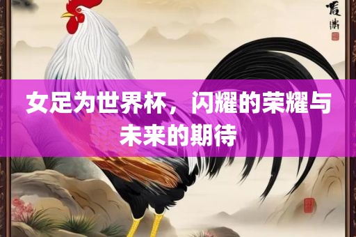 女足为世界杯，闪耀的荣耀与未来的期待