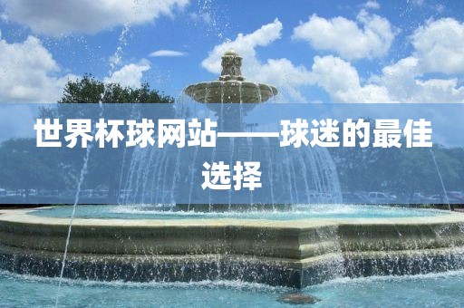 世界杯球网站——球迷的最佳选择