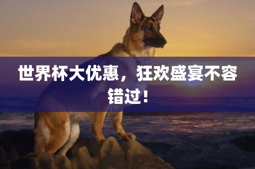 世界杯大优惠，狂欢盛宴不容错过！