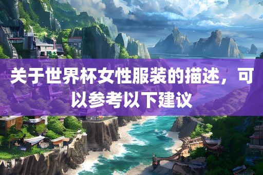 关于世界杯女性服装的描述，可以参考以下建议