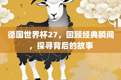 德国世界杯27，回顾经典瞬间，探寻背后的故事