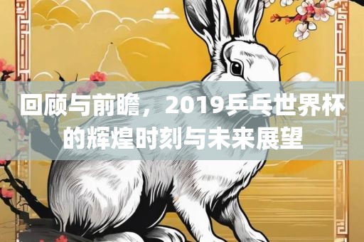 回顾与前瞻，2019乒乓世界杯的辉煌时刻与未来展望