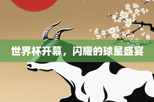 世界杯开幕，闪耀的球星盛宴