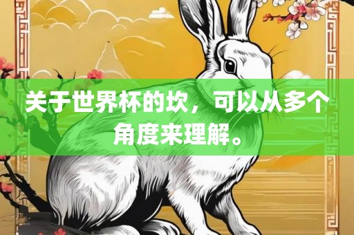 关于世界杯的坎，可以从多个角度来理解。
