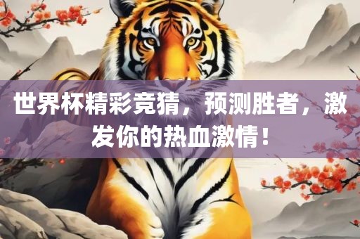 世界杯精彩竞猜，预测胜者，激发你的热血激情！