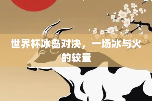 世界杯冰岛对决，一场冰与火的较量