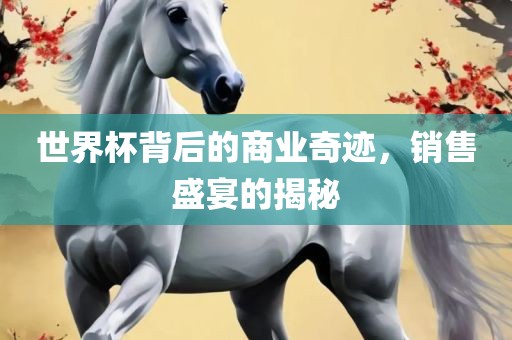 世界杯背后的商业奇迹，销售盛宴的揭秘