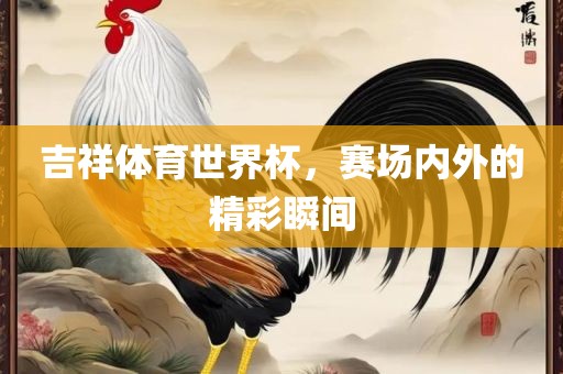 吉祥体育世界杯，赛场内外的精彩瞬间