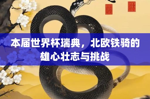 本届世界杯瑞典，北欧铁骑的雄心壮志与挑战