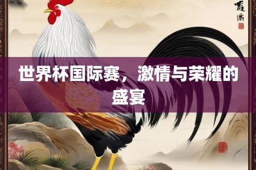 世界杯国际赛，激情与荣耀的盛宴