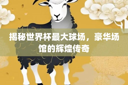 揭秘世界杯最大球场，豪华场馆的辉煌传奇
