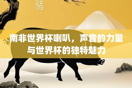 南非世界杯喇叭，声音的力量与世界杯的独特魅力