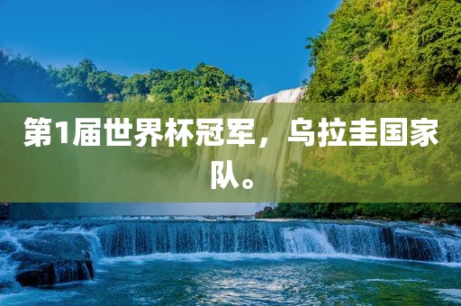 第1届世界杯冠军，乌拉圭国家队。