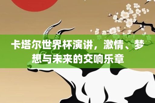 卡塔尔世界杯演讲，激情、梦想与未来的交响乐章