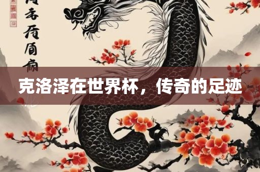 克洛泽在世界杯，传奇的足迹