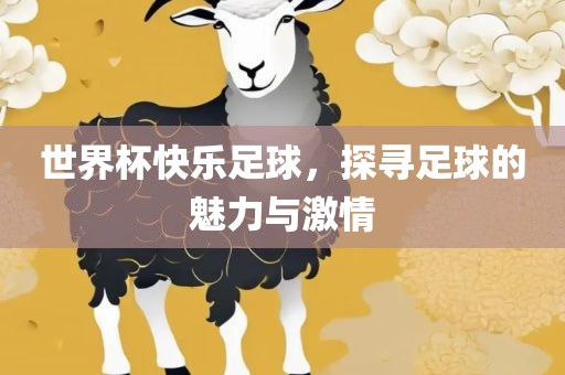 世界杯快乐足球，探寻足球的魅力与激情