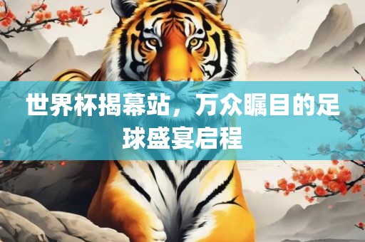 世界杯揭幕站，万众瞩目的足球盛宴启程